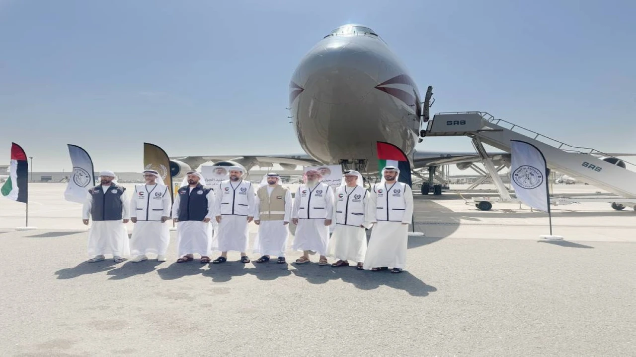 الإمارات ترسل 122 ألف طن من المساعدات إلى غزة بقيمة 3 مليارات دولار